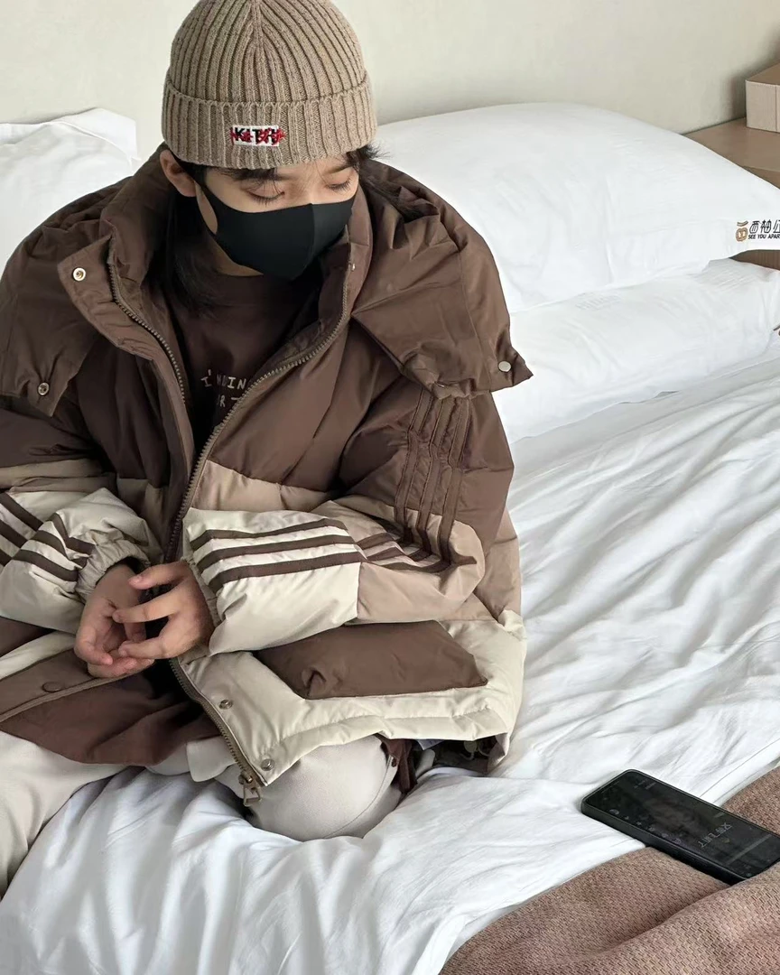 501210《咖》韩版男童女童休闲舒适洋气百搭时尚秋冬保暖羽绒服