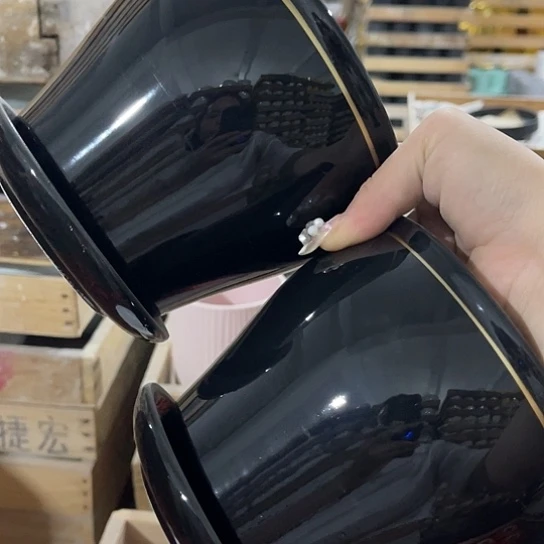 多肉绿植陶瓷花盆9.9包邮，有孔