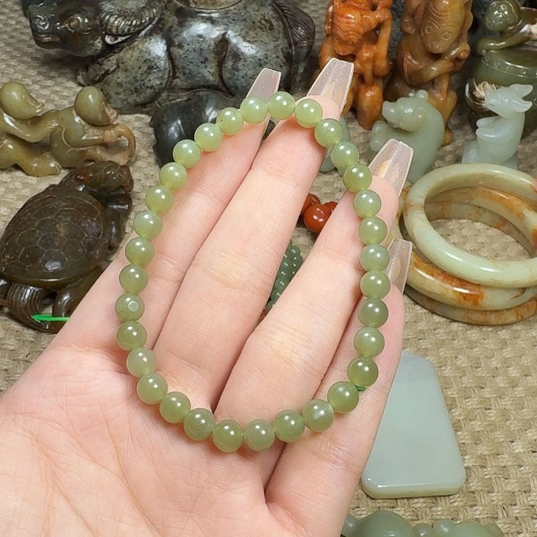 白玉菩提吊坠挂件