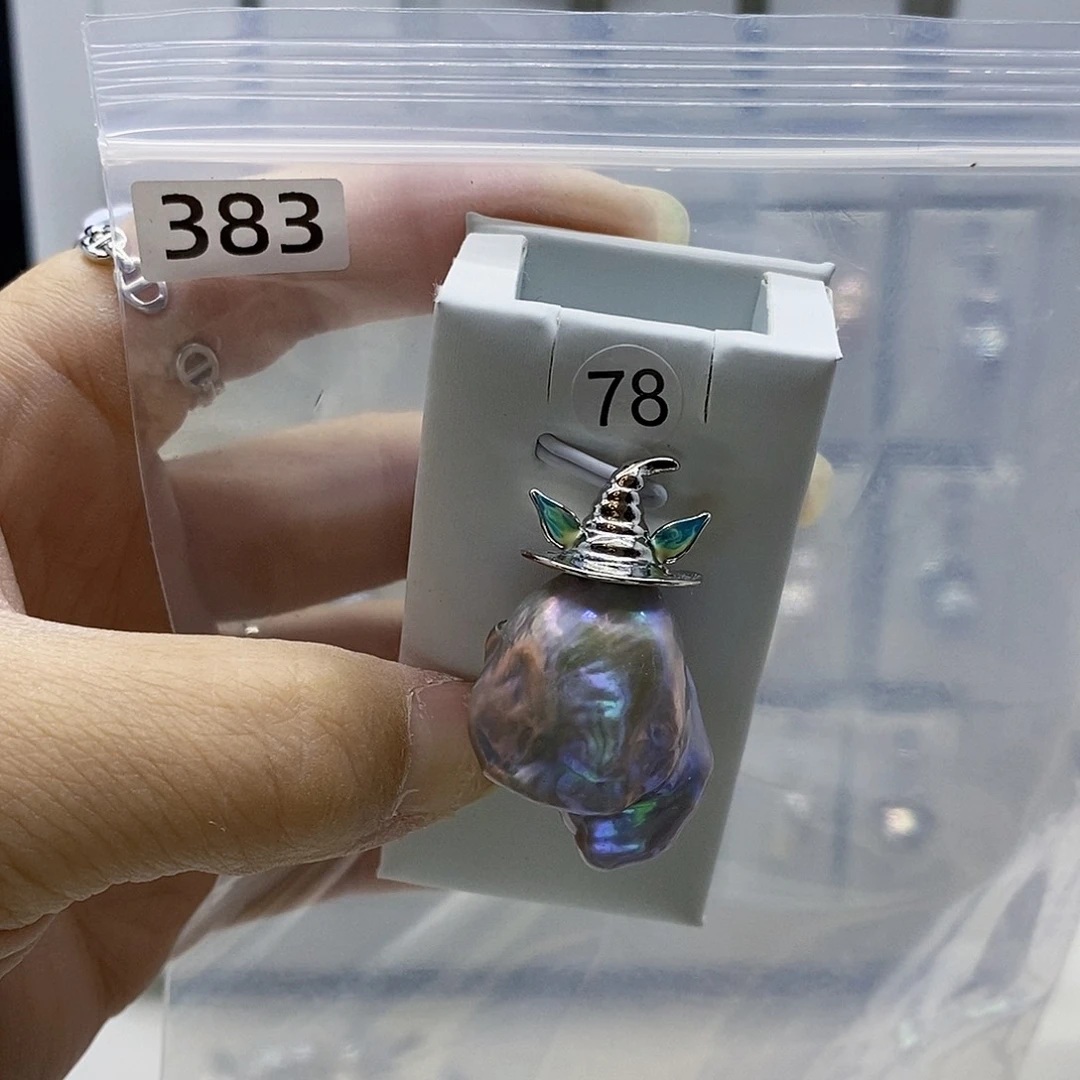 颈饰合金淡水珍珠