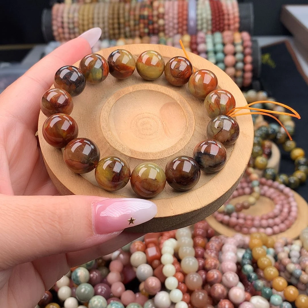 未镶嵌手串石英质玉30