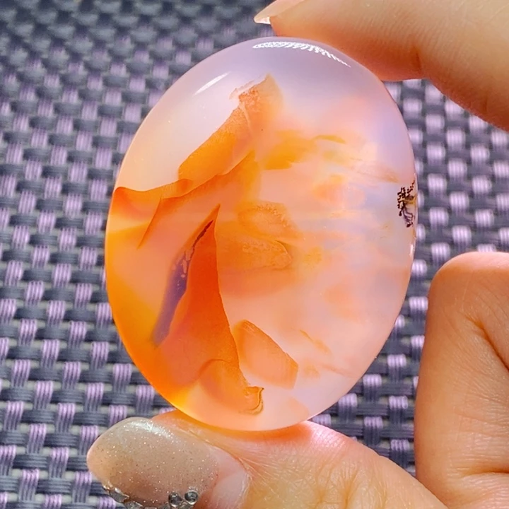 玛瑙/玉髓颈饰未镶嵌大*鹅