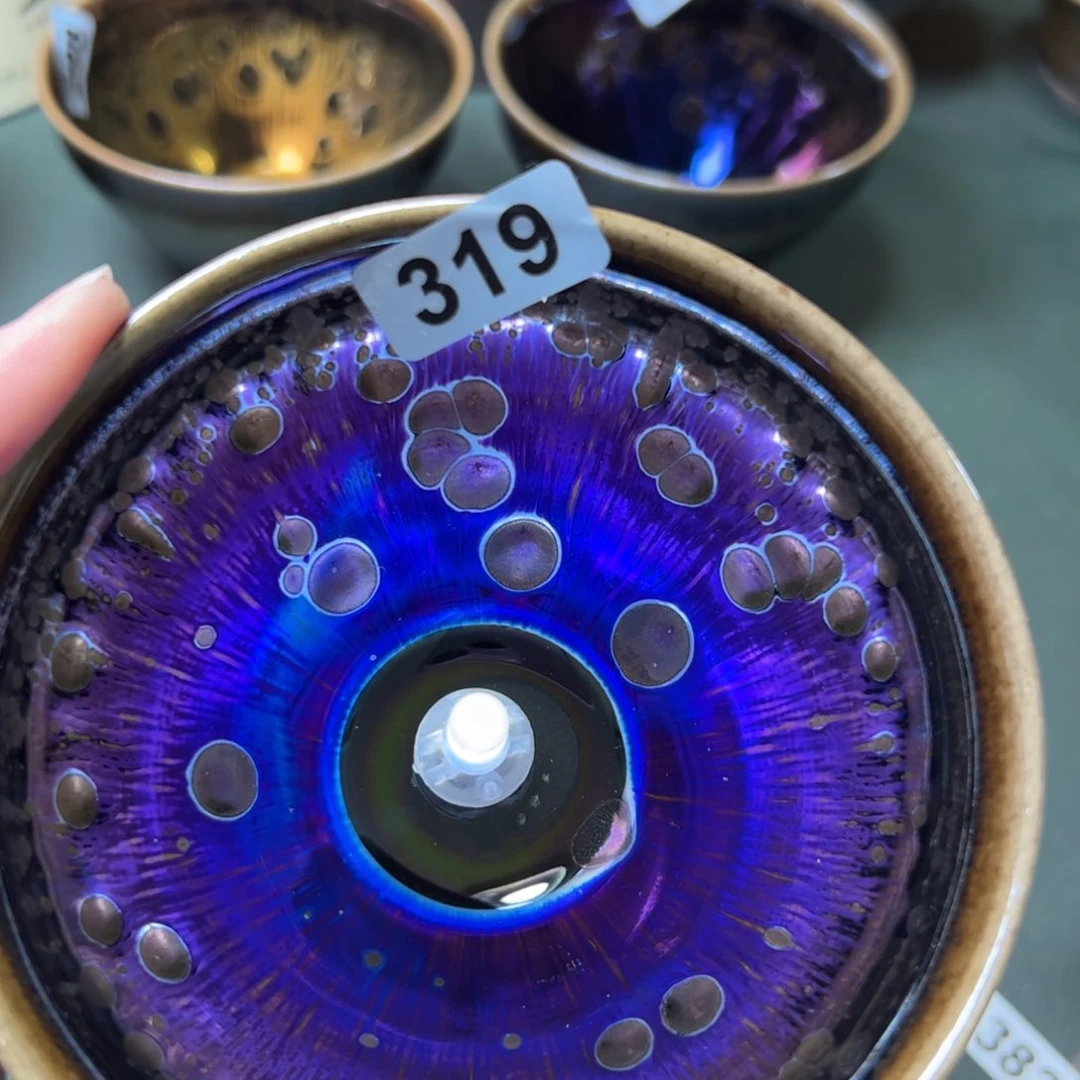 茶盏全手工原矿原釉建盏