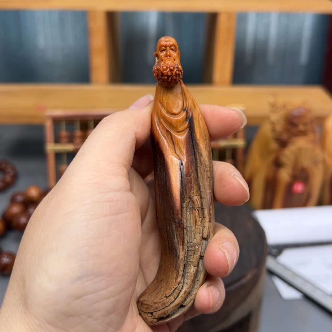 柏木崖柏木摆件手把件55
