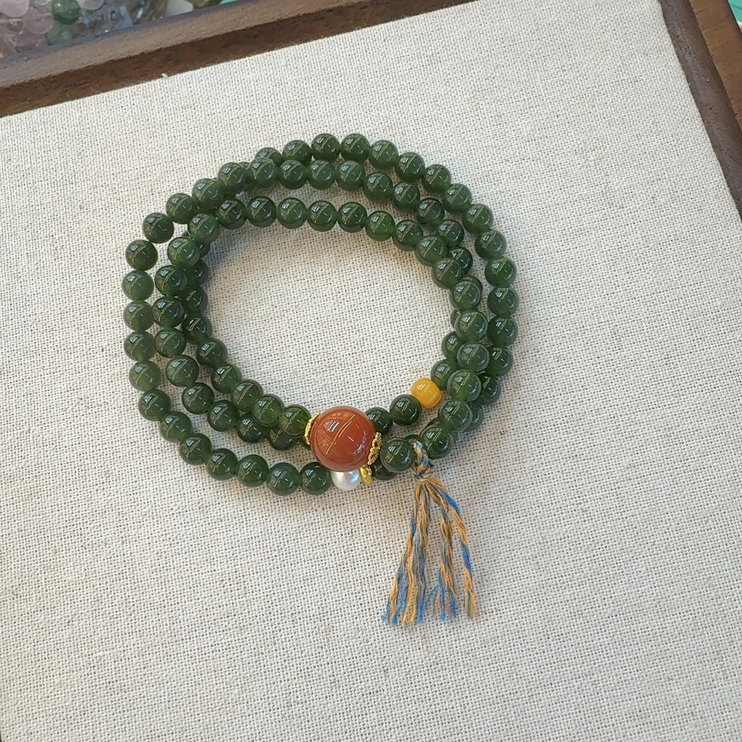 非金属仿水晶手链 0769  时尚百搭女士三圈手串