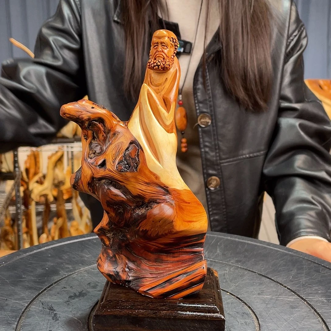 柏木（崖柏）随型艺术根雕