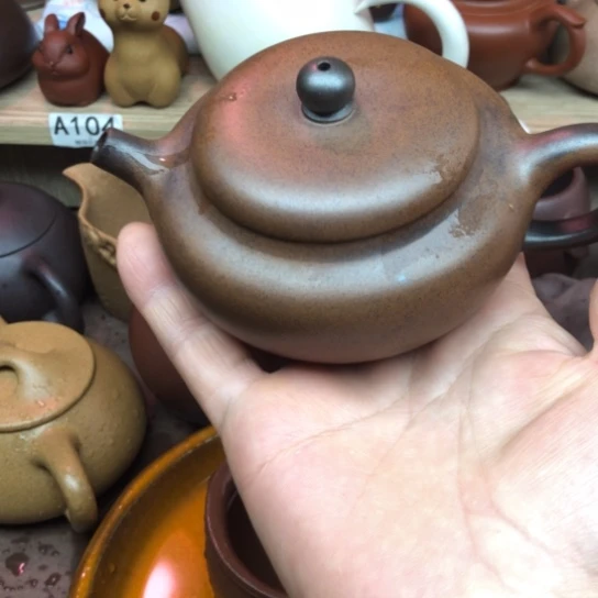 紫砂茶壶还原烧柿园180豪升左右