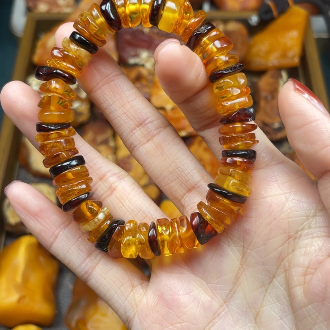 琥珀未镶嵌珠宝奇石