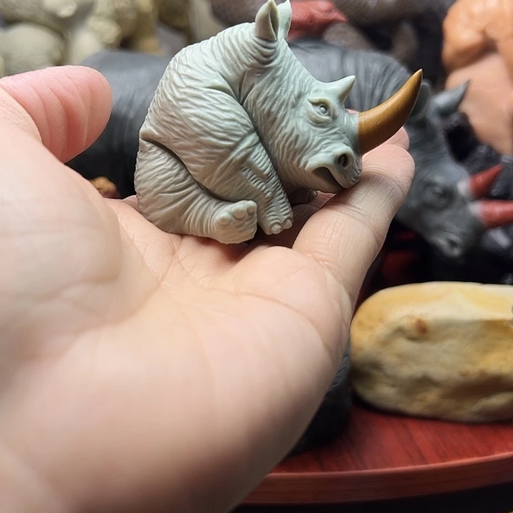 东北石松花石摆件