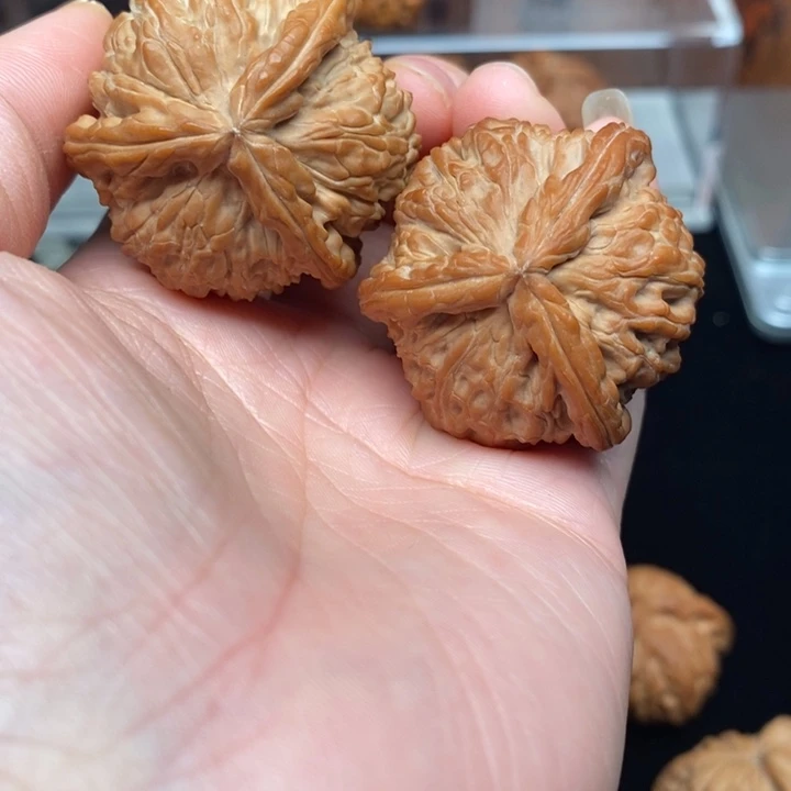 吊坠文玩核桃白奔