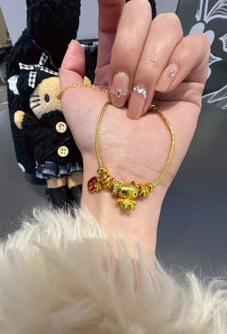 铜合金手链 可爱家族千金风手链（100-180斤）