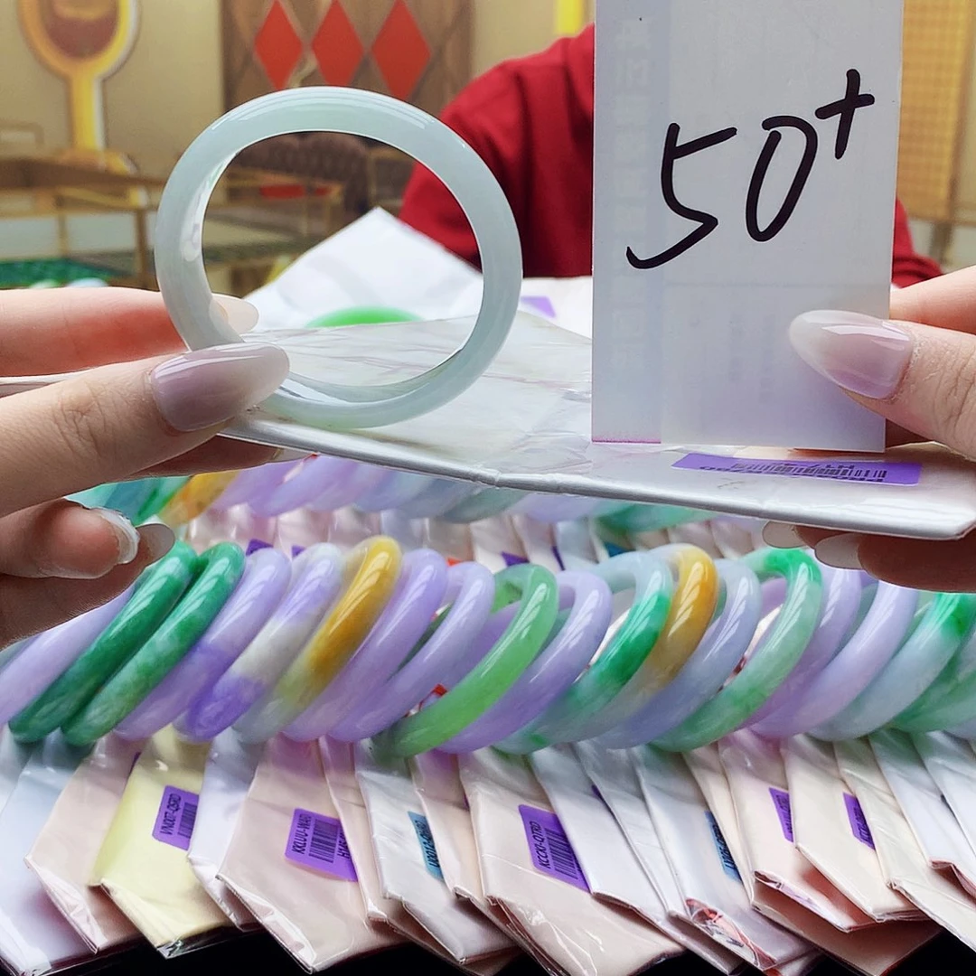 翡翠未镶嵌手镯nn