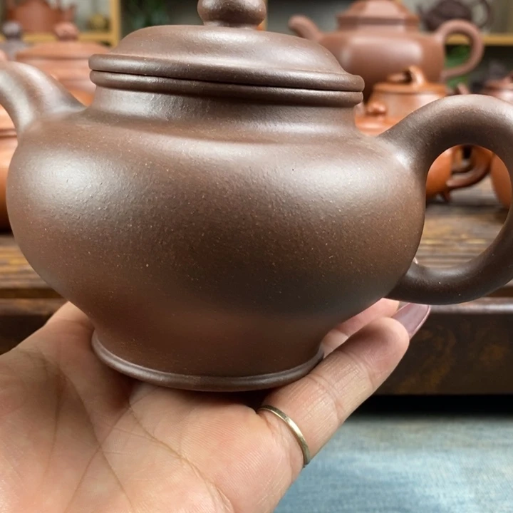 紫砂茶壶阿*哥原矿紫砂壶