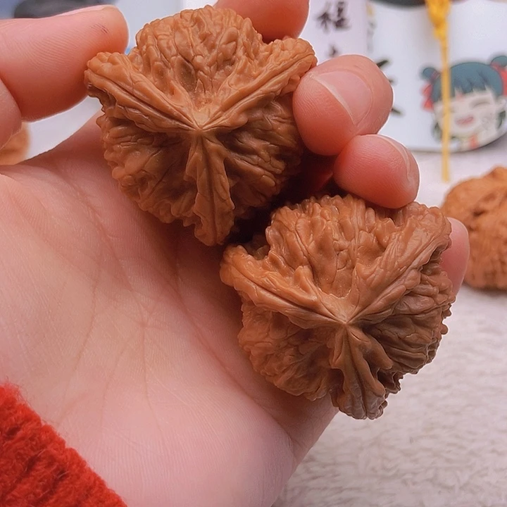 吊坠文玩核桃晚*安三棱