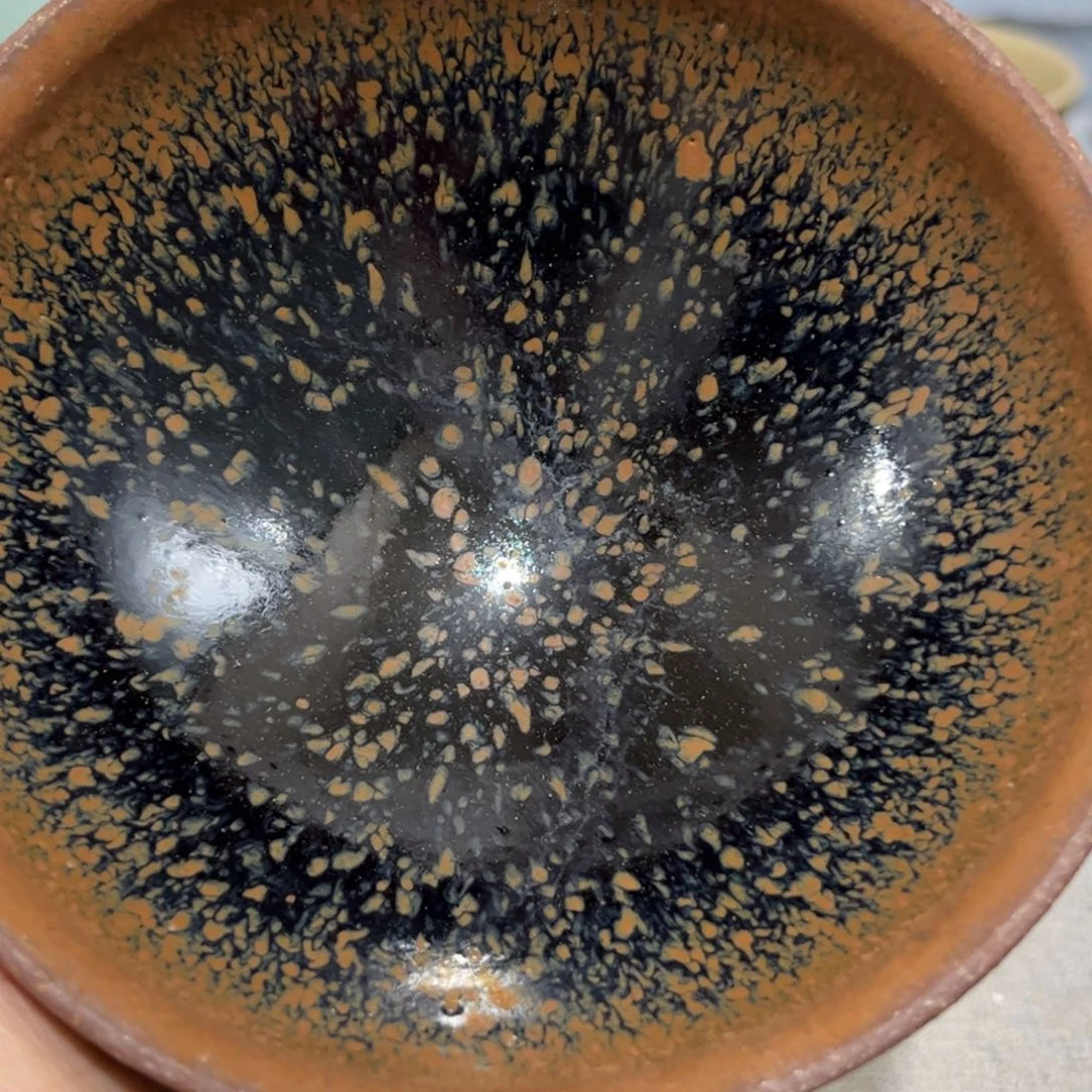 一***小建窑兔毫主人茶盏