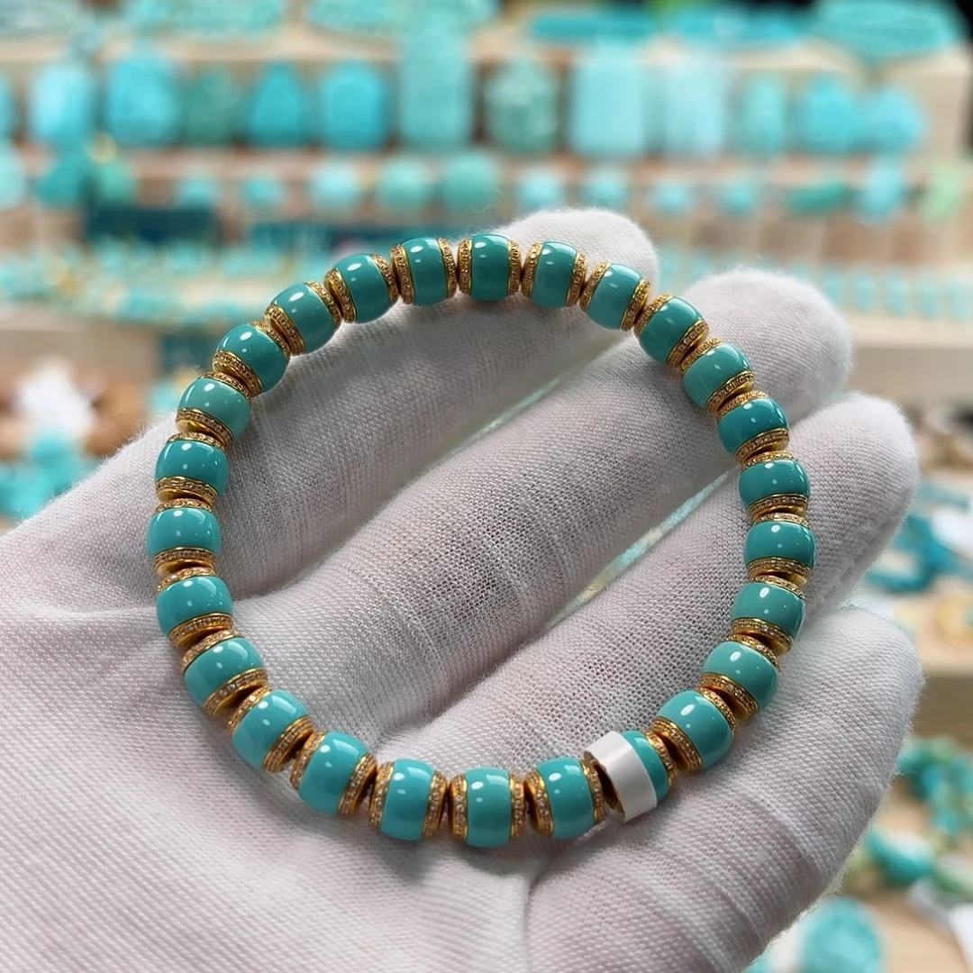 绿松石未镶嵌珠宝奇石