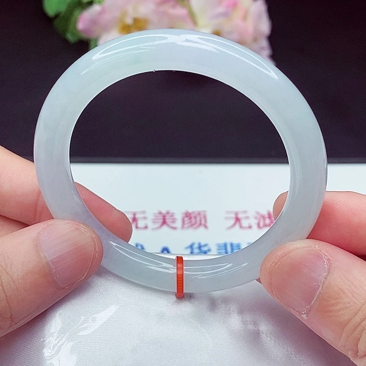 翡翠手镯未镶嵌55.2圈