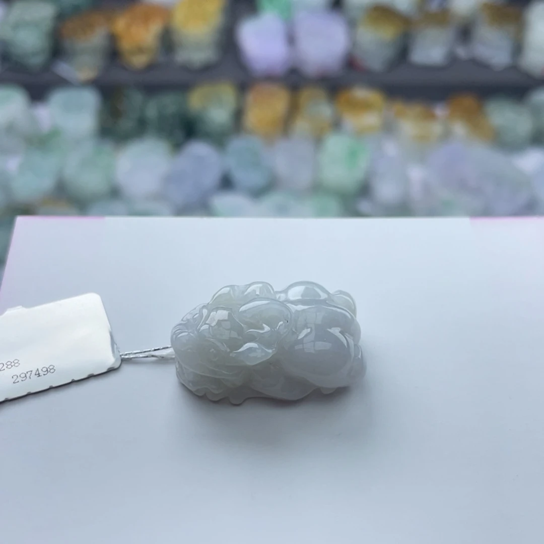 翡翠颈饰未镶嵌?****?貔貅