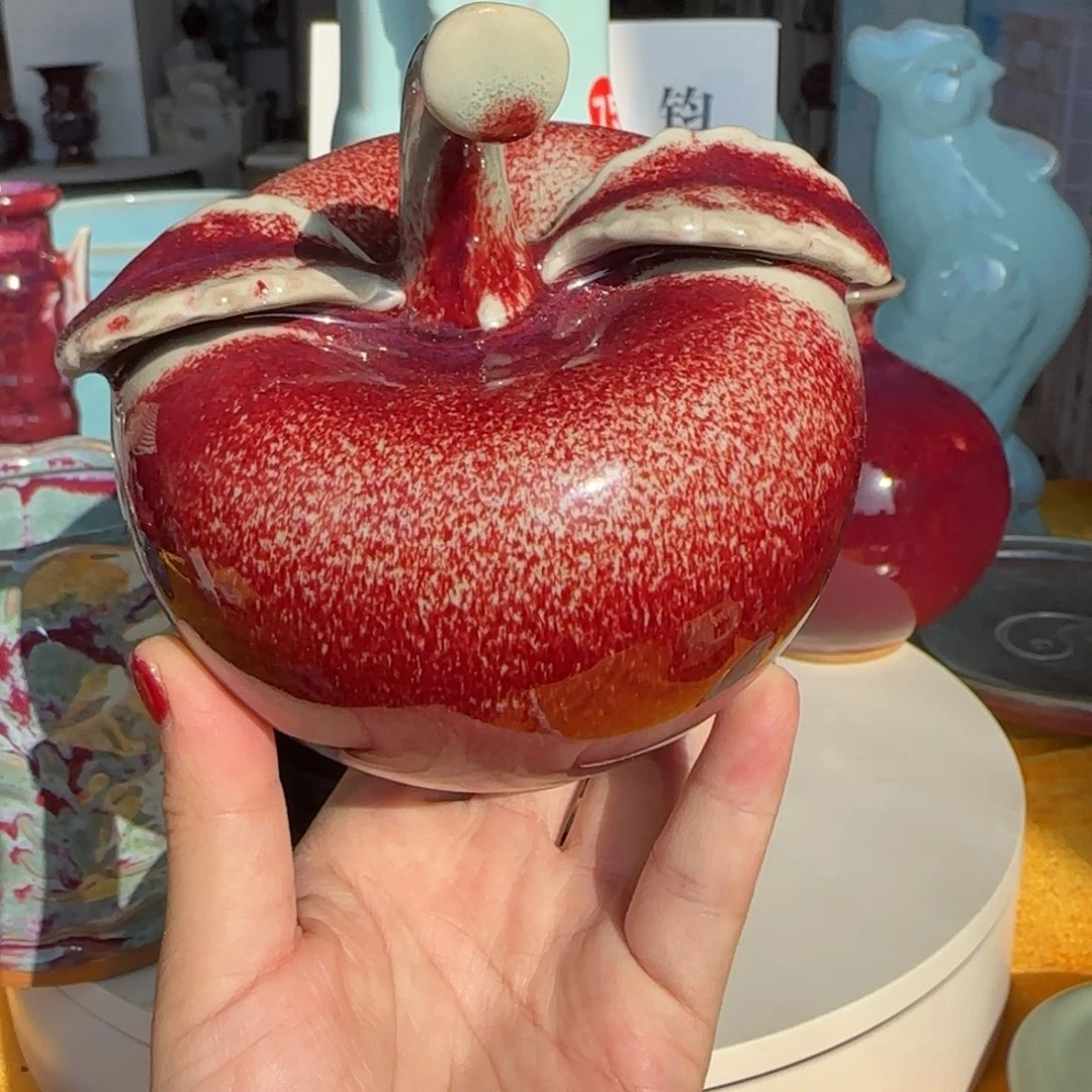 瓷摆件郑家钧窑摆件