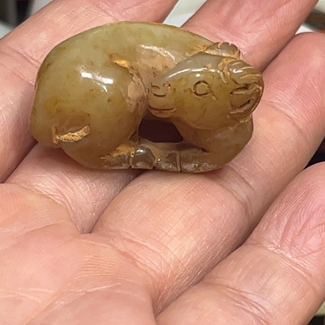 和田玉（糖玉）未镶嵌挂件