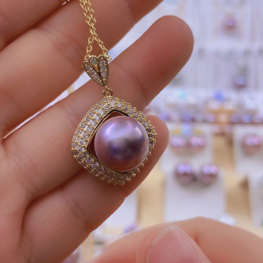 未镶嵌吊坠(赠链)淡水珍珠