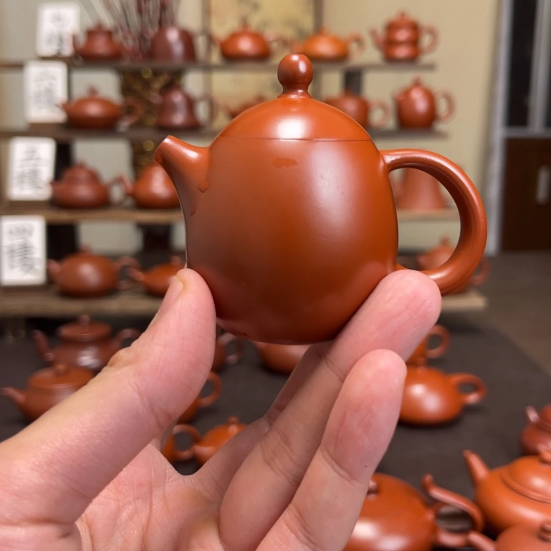 男***年茶壶紫砂龙蛋70cc