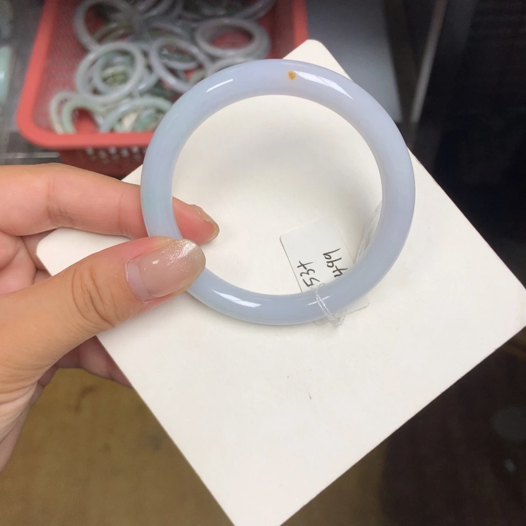 翡翠手镯未镶嵌1号48小时鉴赏期