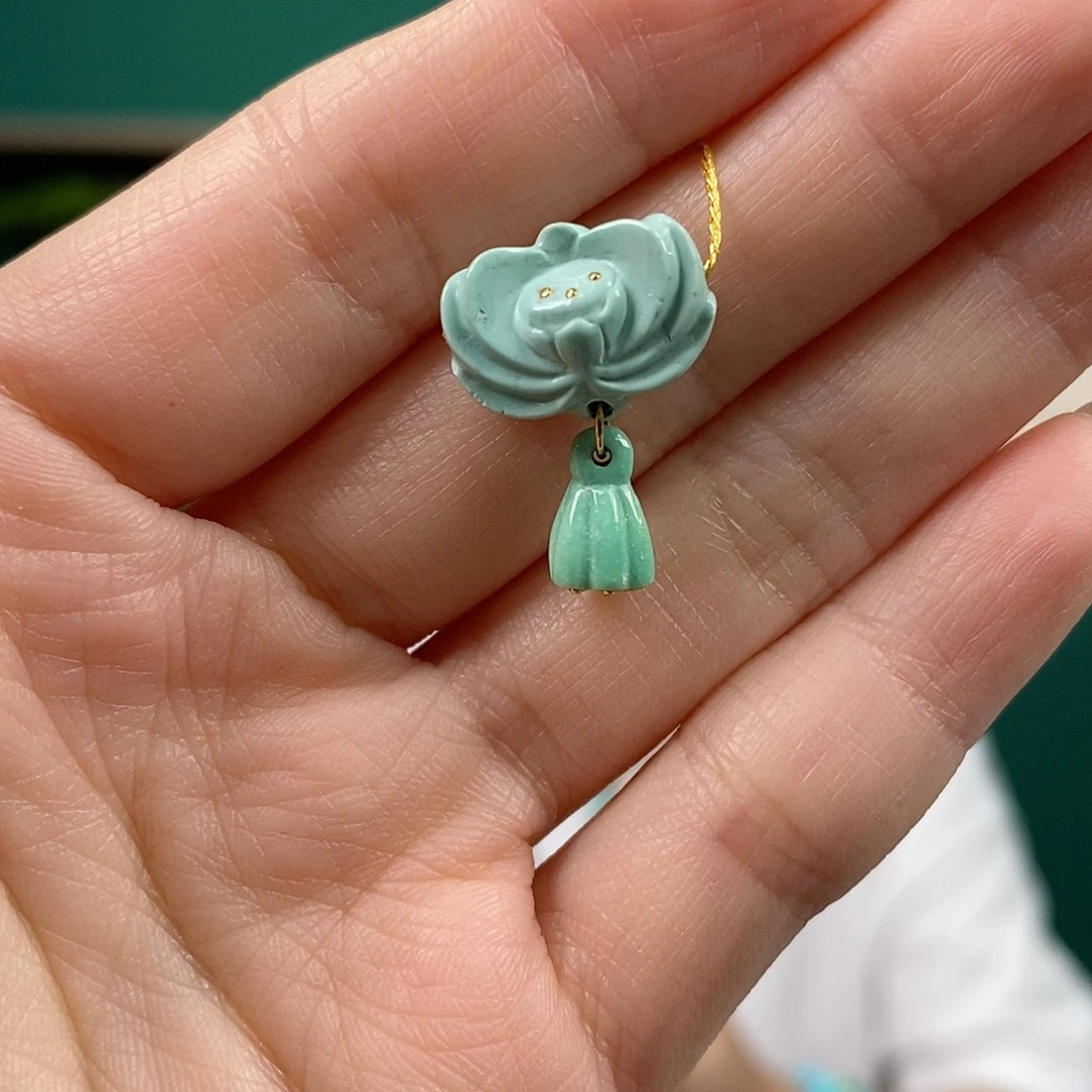 未镶嵌绿松石珠宝奇石