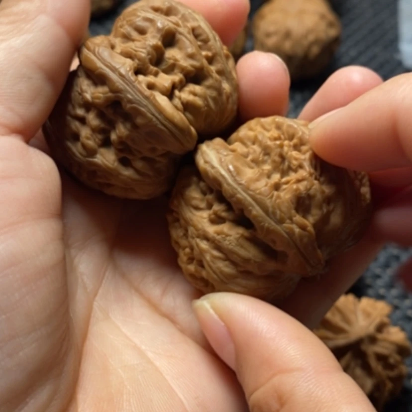 【闪购商品】文玩核桃吊坠往*看元宝