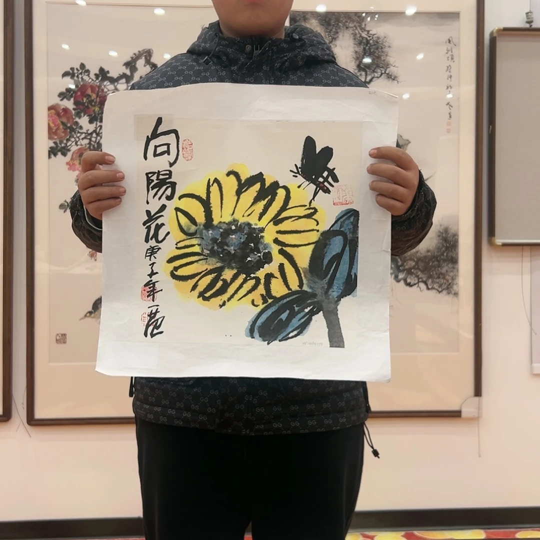 国画姜国华展览原作