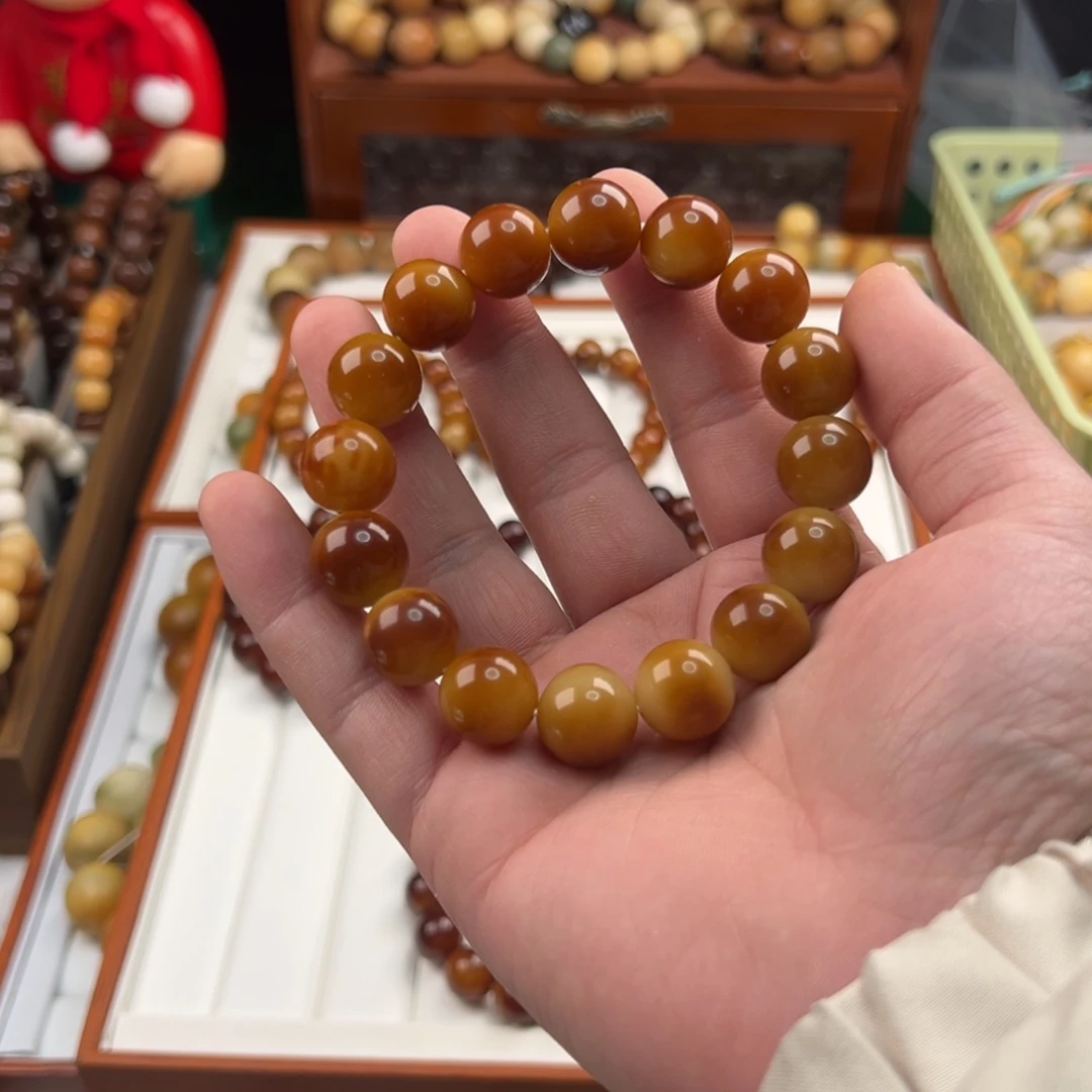 菩提根/象牙果手串星*卡14微瑕款熔岩蛋糕