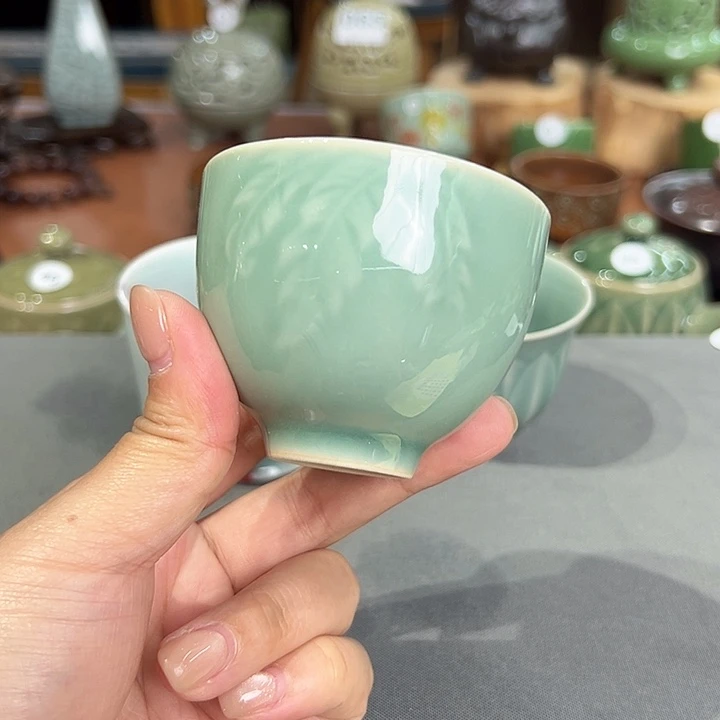 龙泉敬悦青瓷品茗杯