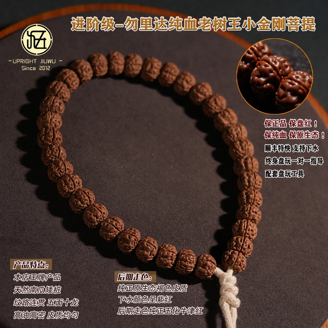 2025新籽纯血老树王小金刚菩提手串文玩手串男款