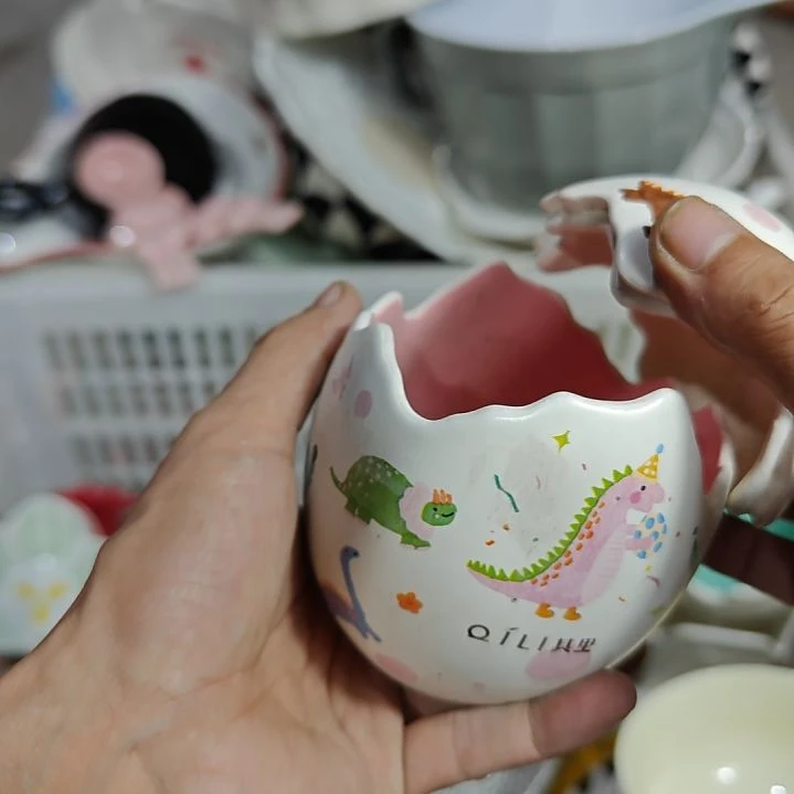 瓷片陶瓷餐具杯碗盘微瑕介意慎拍