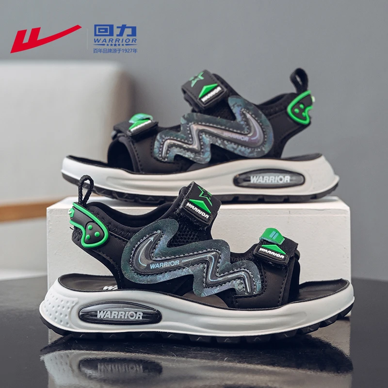 回力童鞋男童鞋子潮款夏季2025新款中大童运动凉鞋6-12岁儿童凉鞋