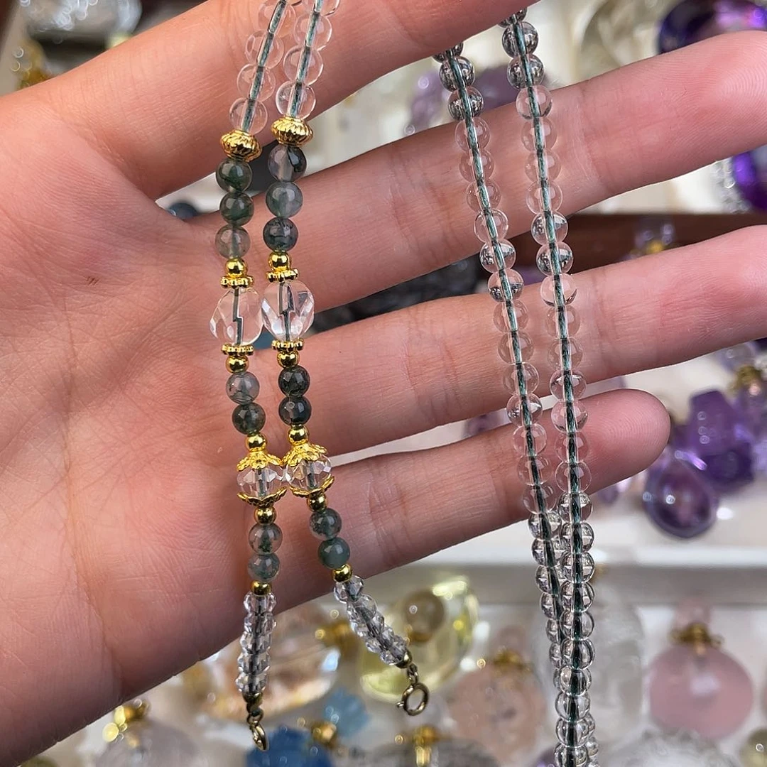 紫晶颈饰未镶嵌天然水晶吊坠837