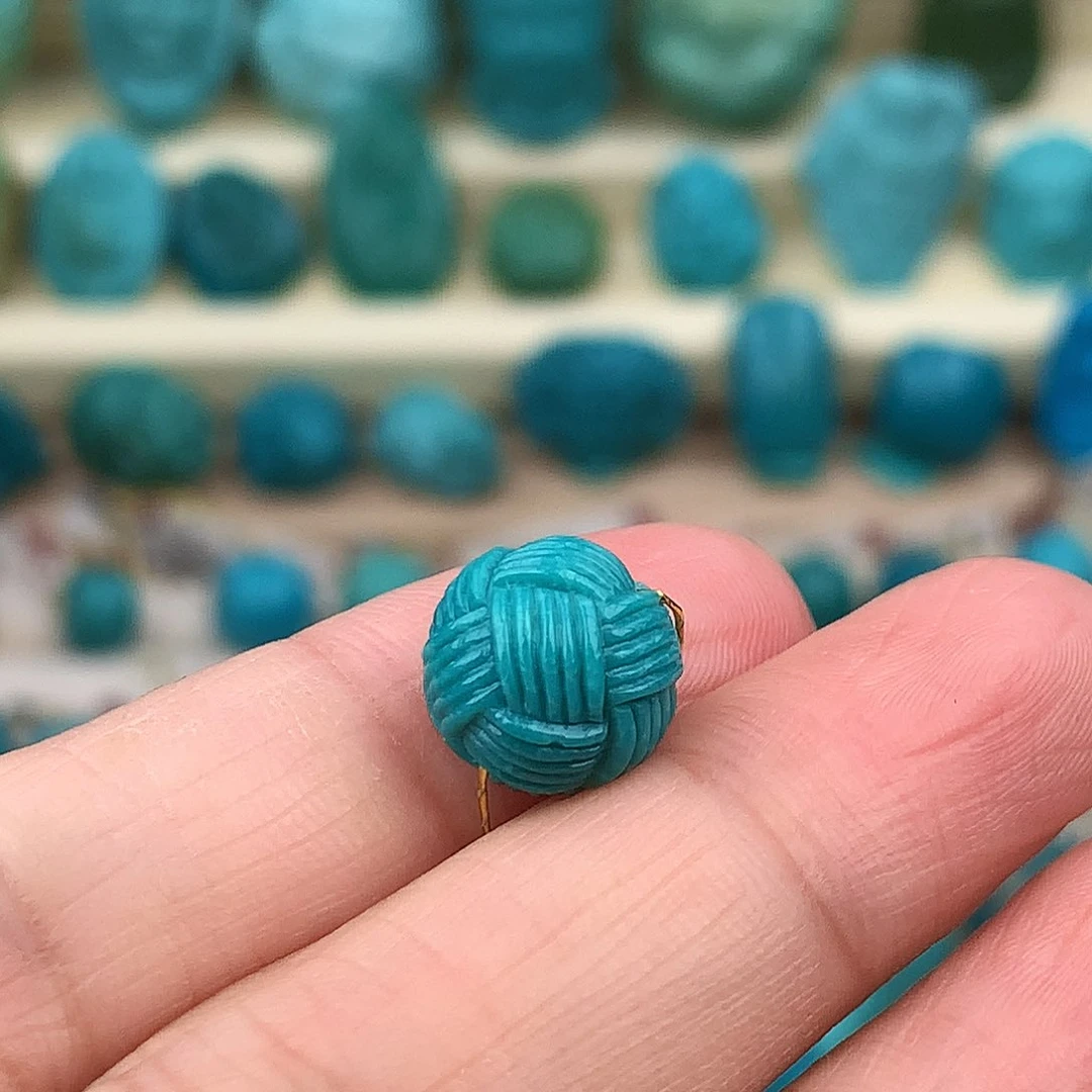 未镶嵌绿松石珠宝奇石10