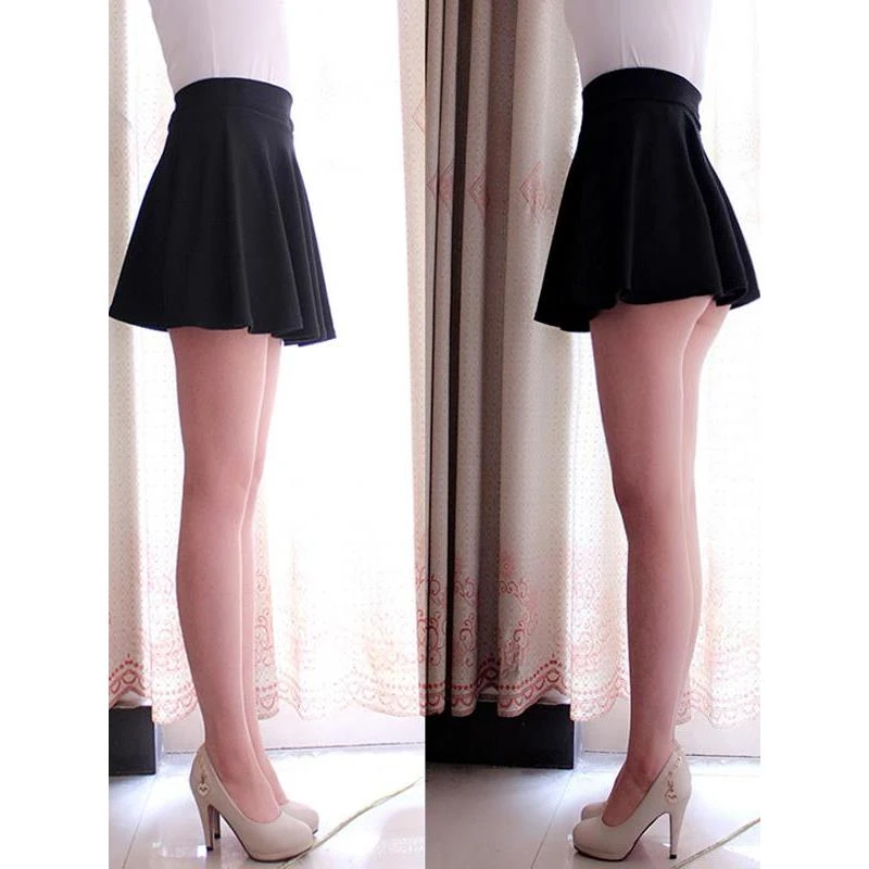 无内衬短裙性感心机短裙制服包臀裙老公爱紧身包臀裙擦边露出短裙