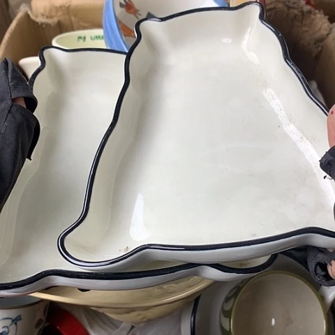 盘陶瓷制品满25拼单发货默认微瑕