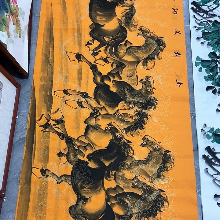 小周画廊的直播间