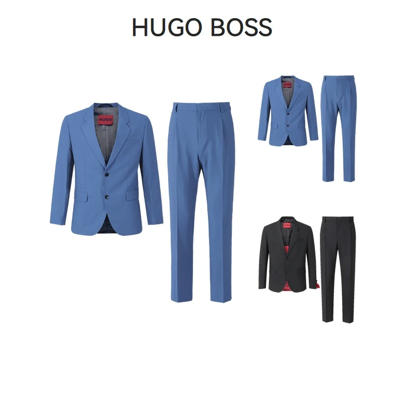 Hugo Boss雨果博斯 新品 男士商务西装西裤西服套装50513461