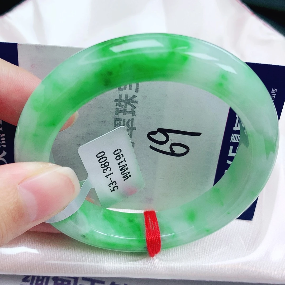 未镶嵌手镯翡翠缅甸天然A货翡翠手镯