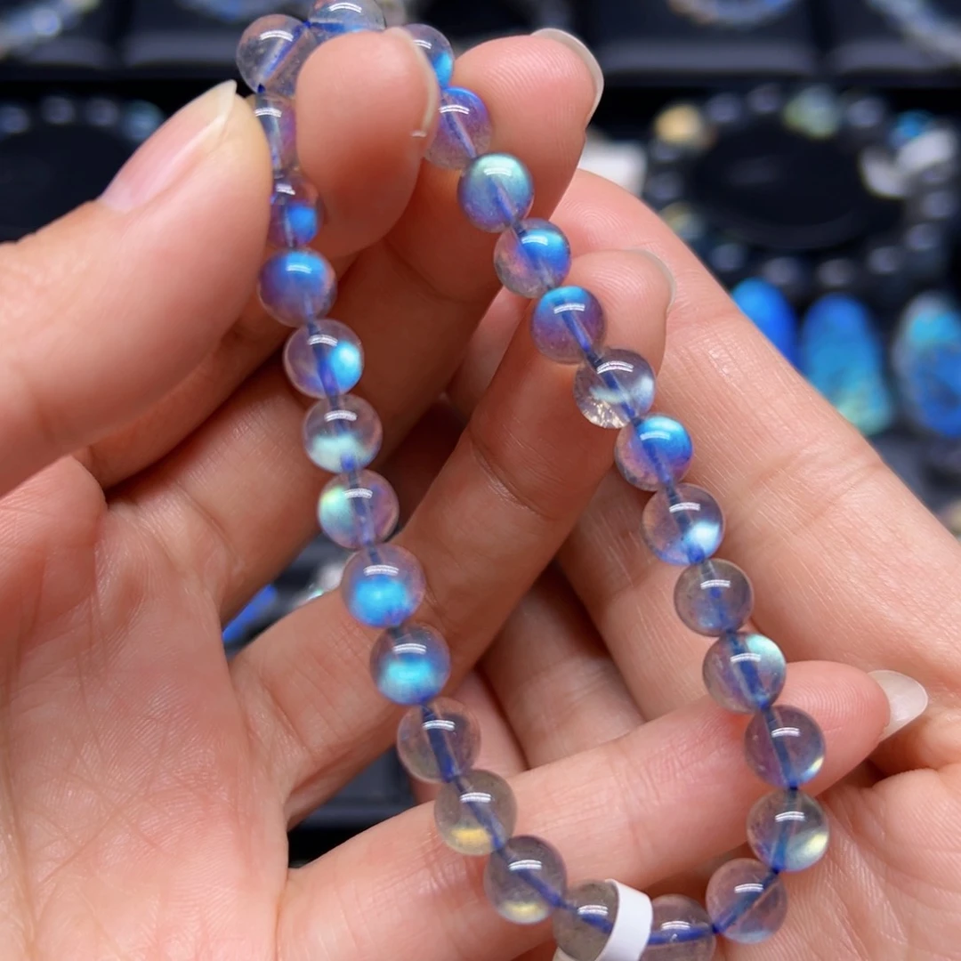 未镶嵌手链长石6.9左右