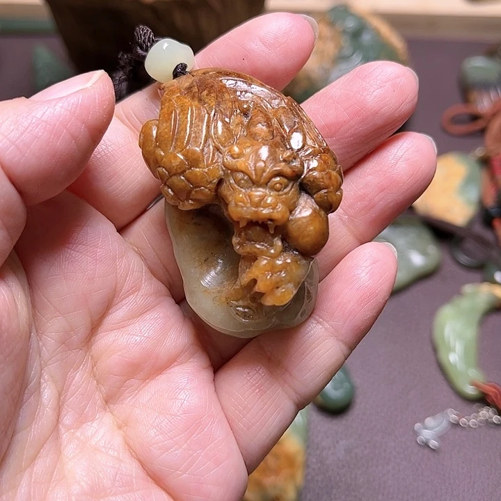 岫岩河磨玉（透闪石质玉）手绳未镶嵌?****?