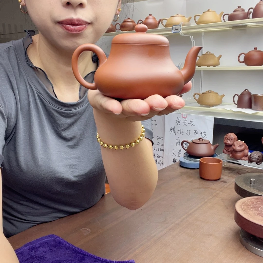 茶壶紫砂朱泥君德