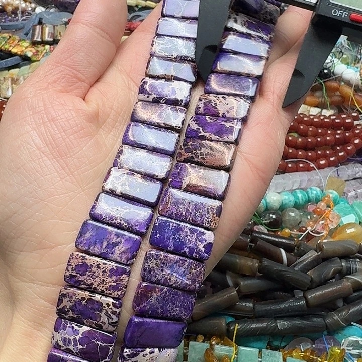 玛瑙/玉髓未镶嵌珠宝半成品一条10x20m帝王石手牌