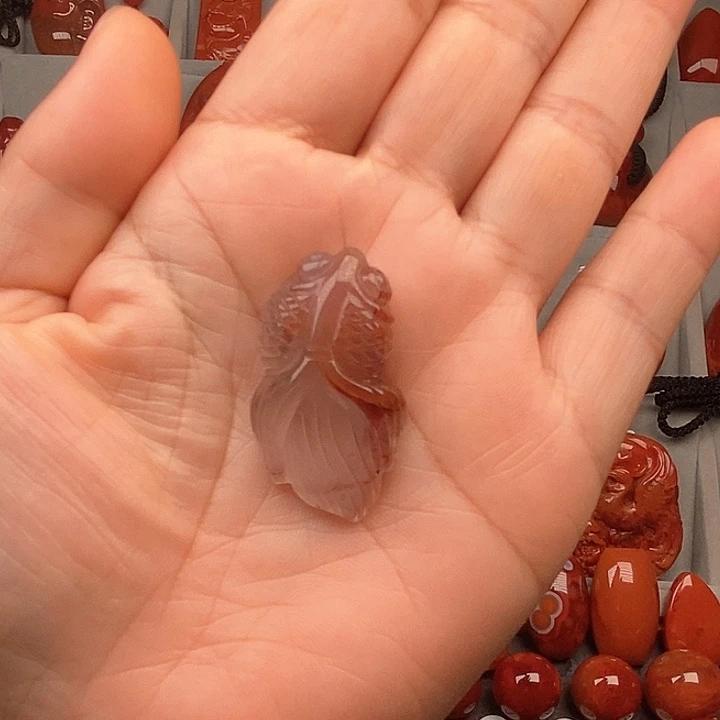 吊坠(不含链)未镶嵌南红玛瑙