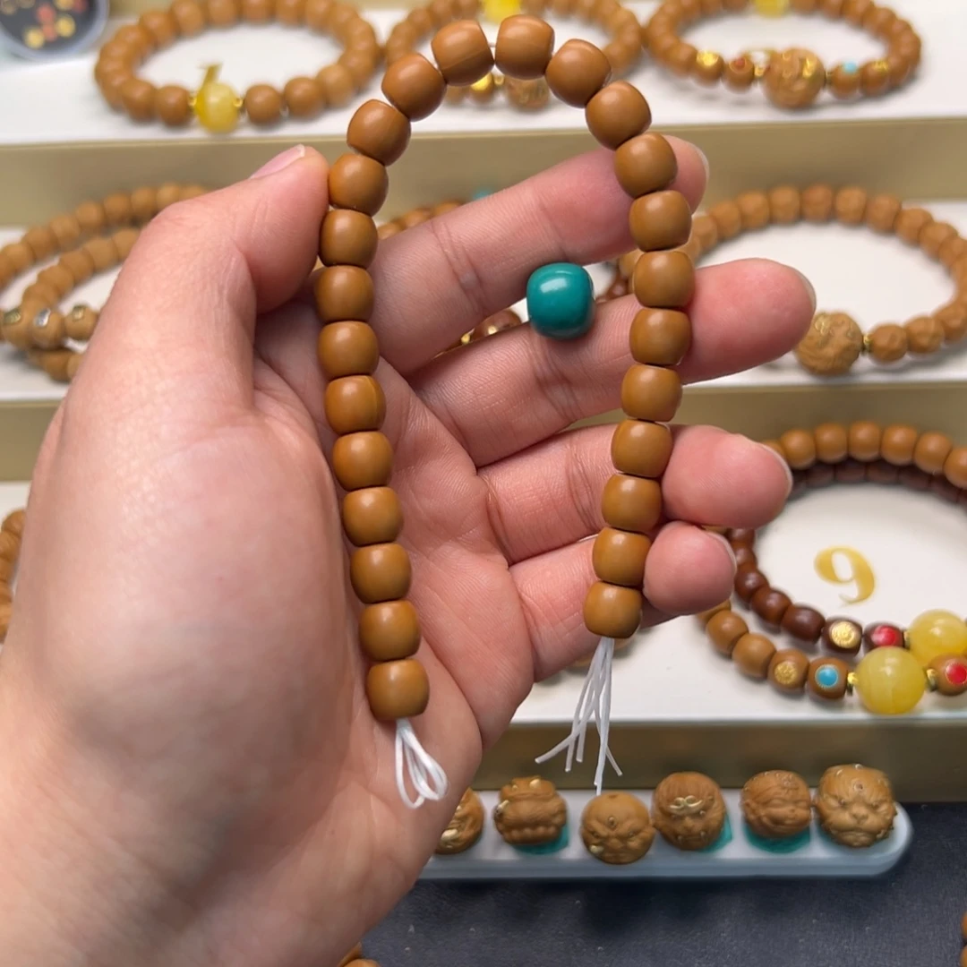 猴头核桃吊坠?*?直切 9.3 原色 精工配饰