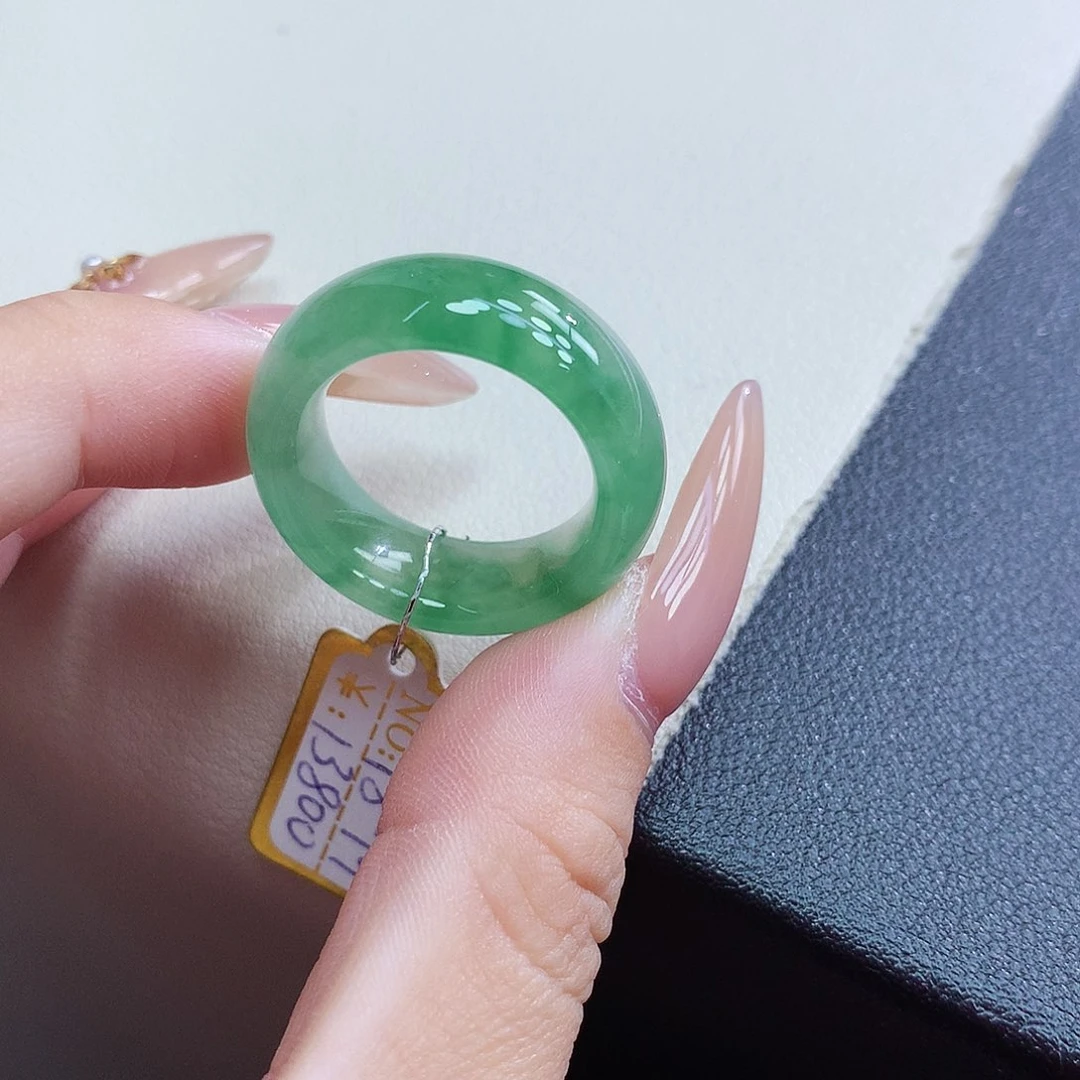 未镶嵌戒指翡翠18-19号