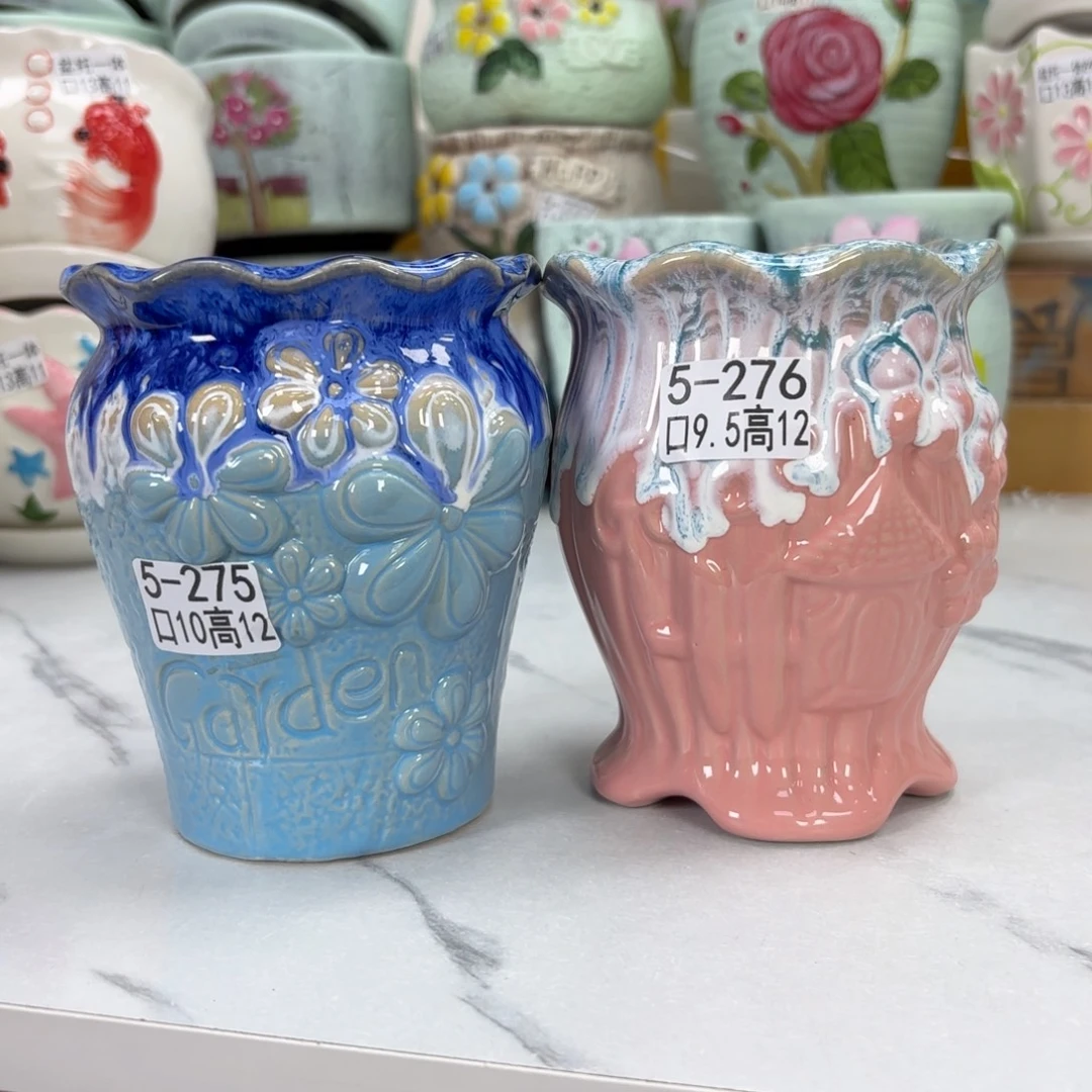 @夏西陶瓷花盆@@6275276